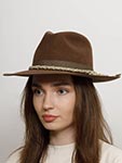 Шляпа BAILEY арт. 20002BH BARTHAM (коричневый)